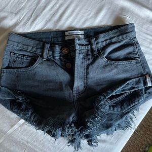 one teaspoon cutoffs